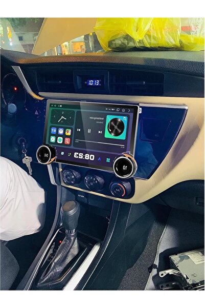 Carplayer شاشة أندرويد لتويوتا كورولا موديل 2017-2019، مع مقبضين، ذاكرة وصول ...