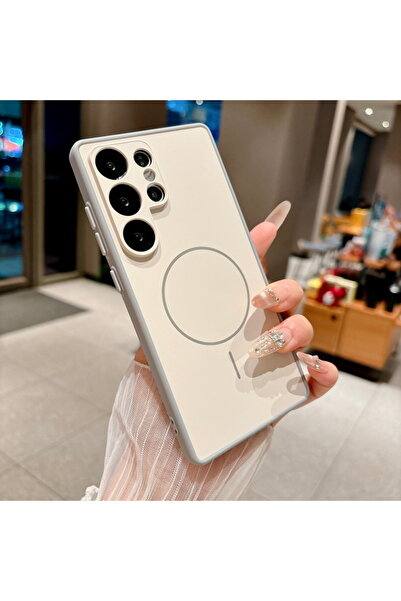 Choice68 Galaxy S26+ Grey Magnetic TPU Phone Case for S26 S25 S24 S23 S22 Ult...