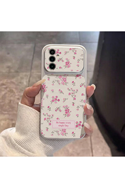 Choice79 For Samsung A56 5G EW46 Spring Garden Green Plaid Butterfly Phone Ca...