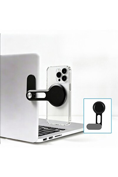 Choice black Ultrathin Magnetic Car Phone Holder Laptop Stand with Same Scree...