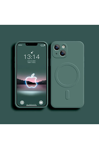 Choice62 For iPhone 11 Green For Magsafe Magnetic Wireless Charge Case For iP...