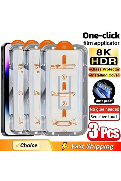 Choice45 High Definition 3PCS Galaxy A57 1-3Pcs Easy Installation Tempered Gl...