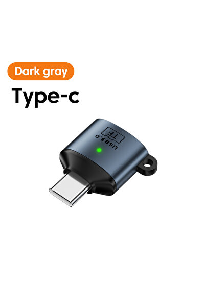 Choice1 Type-c Dark Gray Type C/USB Card Reader USB3.0 to TF Memory Card High...