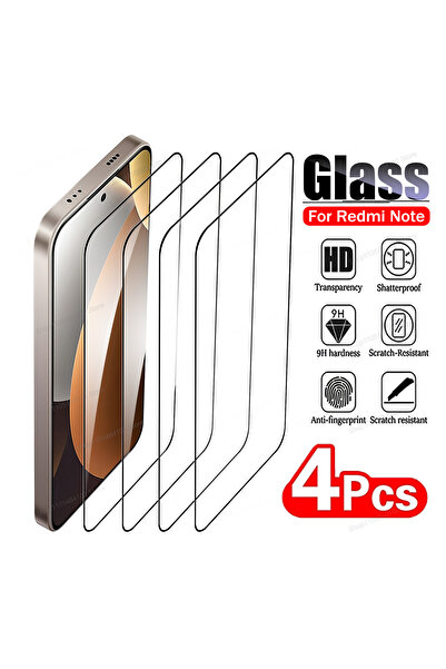 Choice6 Redmi note 15 Pro 5G 4pcs Glass Film 4Pcs Full Glue Glass Screen Prot...