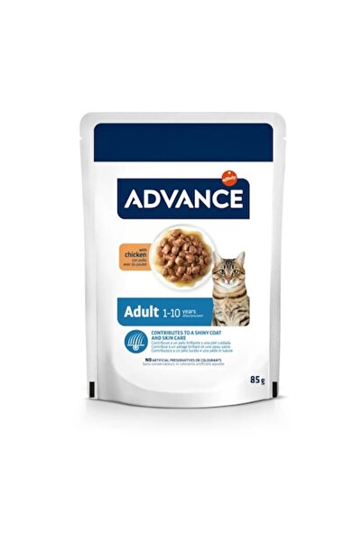 Advance Hrană umedă pentru pisici adulte cu pui, plic, 85 g