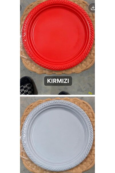 herevelazim Party Plates Tabak 25 Pieces