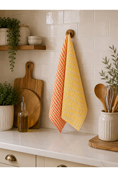 vanillasoft 100% Cotton Kitchen Drying Cloth 40X60 cm – Patterned
