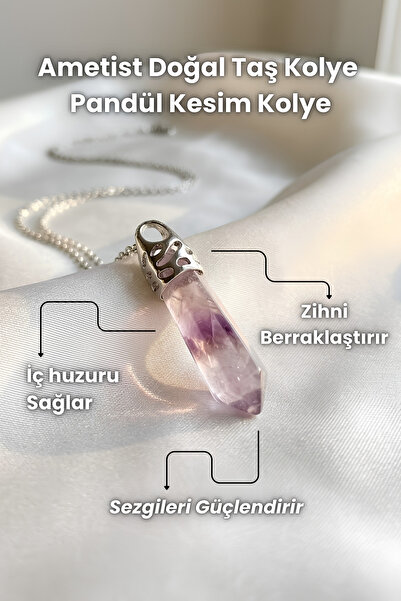 Elifsu Jewelry أحجار الأميثيست، الأفنتورين، الأوباليت، الكوارتز الفراولة، قلا...