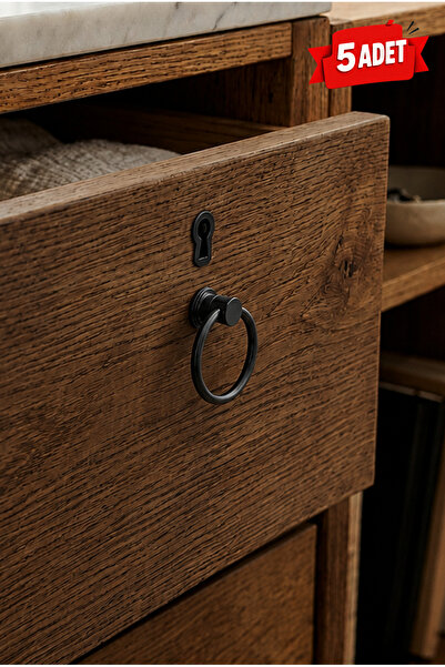 BERFİNO Ring Furniture Handle – Drawer Cabinet Knob Handle Decorative Modern ...