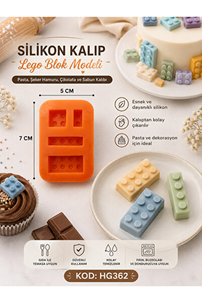 pratikpastacılık Lego Silicone Mold Set of 3 – Ribbon and Bow Cake Decoration...