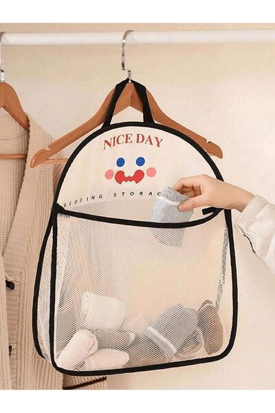 Generic Mesh Hanging Bags - Breathable and Washable Polyester Laundry Organiz...