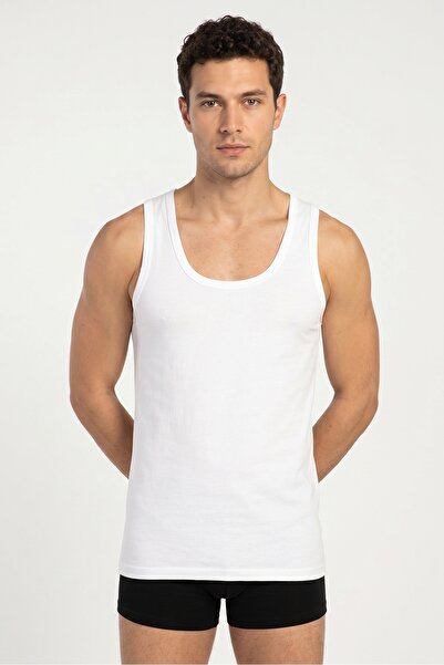 NACAR STORE Men's Ribana Sportsman Rambo 100% Cotton Undershirt