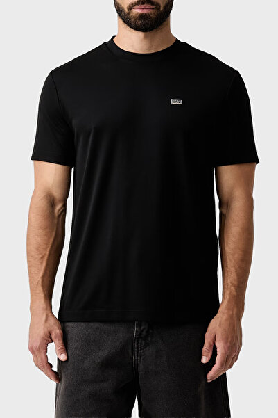 EA7 Logolu Regular Fit Sıfır Yaka T Shirt Erkek T SHİRT 7M002096 AF13862 UC001