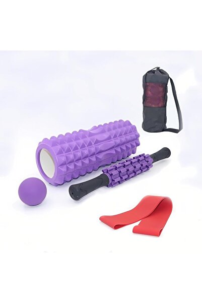 DURKU 5 in1 Foam Roller Set, Trigger Point Foam Rollers, Massage Roller Stick...