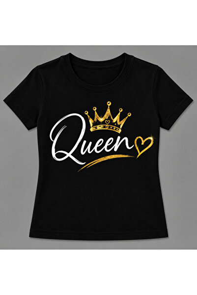 TİMİSİVA 4-Piece Family T-Shirt Combination Mom Dad Boy Girl Black Family T-S...