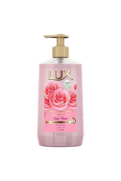 LOX صابون سائل معطر لليدين من لوكس برائحة الورد الفرنسي، 500 مل