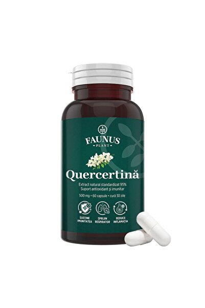 Faunus Plant Quercetina, 60 capsule, Faunus