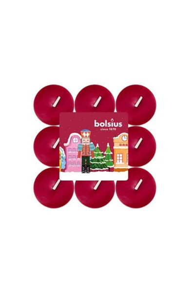 Bolsius Set 3 x 18 Lumanare Pastila, 4 Ore, Spargatorul de Nuci, Get Cosy