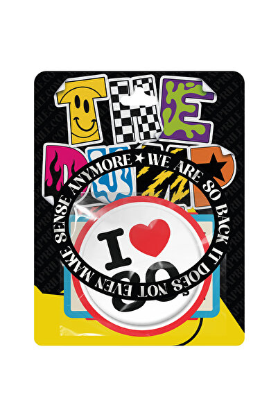 Baprile The Dump VI Eğlenceli Sticker Koleksiyonu 30 Parça Laptop Kaykay Term...