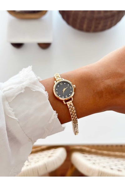 NYRA GOLD BLACK