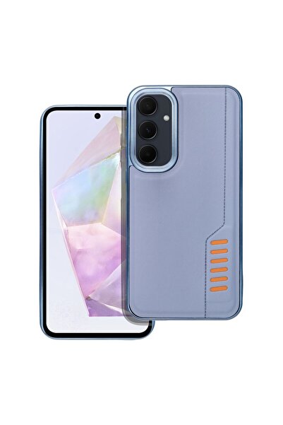 OEM Milano Θήκη Πλάτης από Δερματίνη PU - Μπλε (Samsung Galaxy A35 5G)
