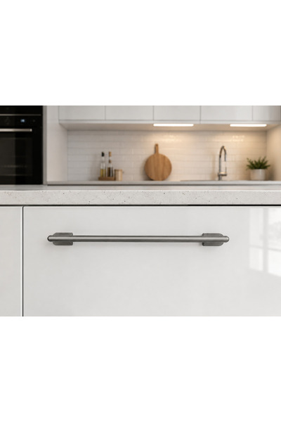 Haskan Saygın Kulp 160mm Alüminyum. Dolap, Çekmece ve Mobilya için