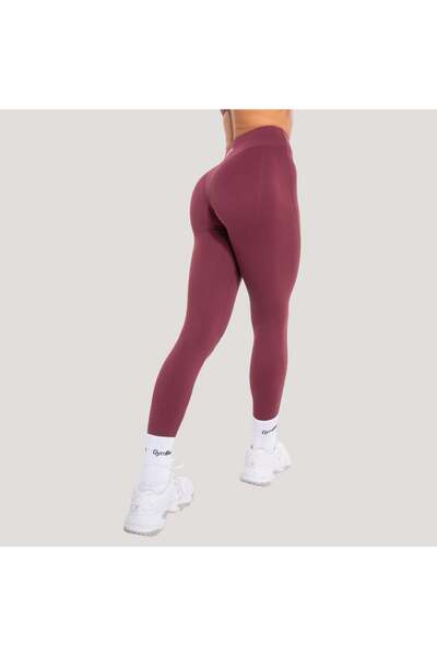GymBeam Colanți de damă Flow Wine S
