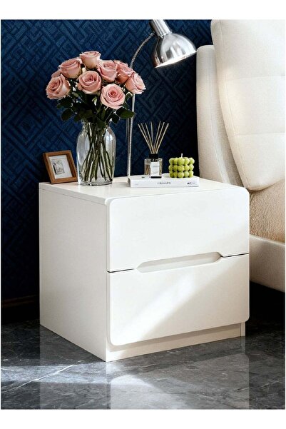 Generic 40*41*60cm Simple NightStand Bedside Table with Storage Wooden End Si...