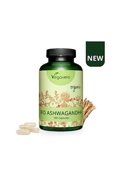 VEGAVERO Supliment alimentar, Ashwagandha Bio 180 capsule
