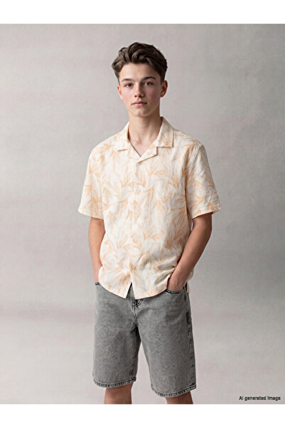 LC Waikiki Esvab • Modern & Distinctive Embroidered Boys' Shirt