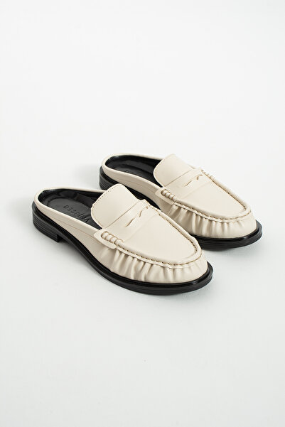 DESPİNA Γυναικεία παπούτσια Ecru Skin Sabo Loafer – Κομψά Παπούτσια Μοκασίνια...