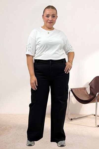 Eslina 5065 Pocketless Borupaça Jeans - Black