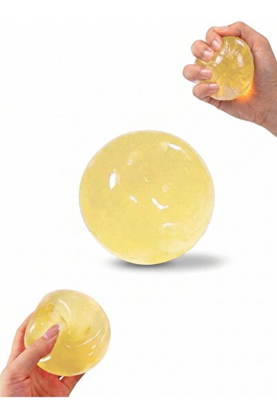 REZZOSS Coconut Oil Squishy Ball 6cm Handmade Squeeze Toy – Non-Sticky Glutin...
