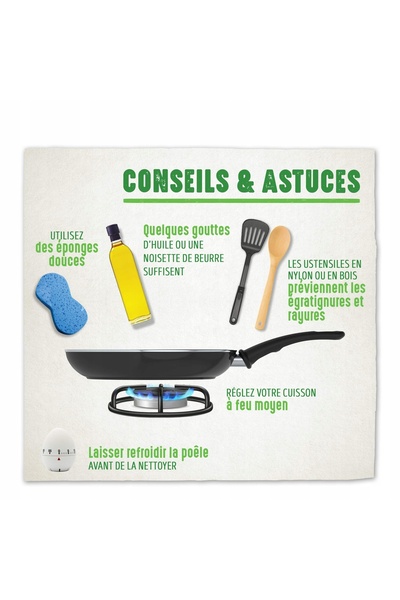 NO BRAND Tigaie grill GreenChef Diamond 28cm antiaderentă, pentru inducție și...