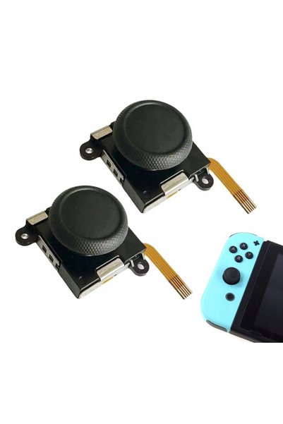 NO BRAND 2x EFEKT HALL Analogic joystick tip tijă JOY-CON Nintendo Switch ZER...