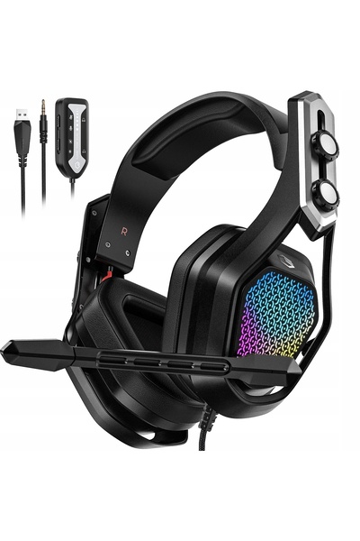 NO BRAND Căști PC Gaming Surround 7.1 Iron