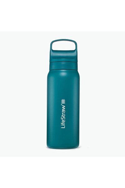 NO BRAND Sticlă cu filtru LifeStraw go 2.0 din oțel 1 l albastru