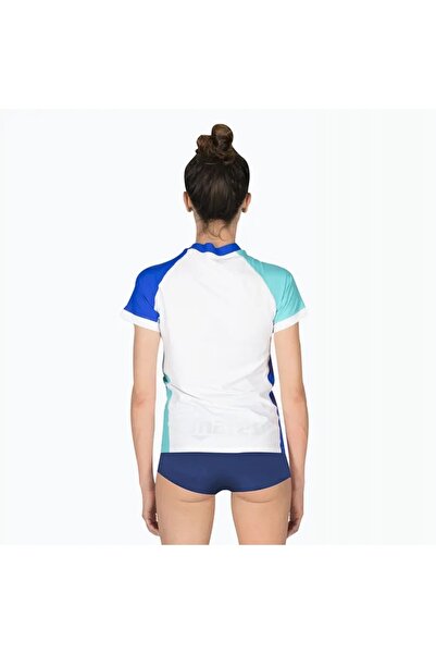 Mares Costum de baie tip rashguard pentru femei, alb, XS