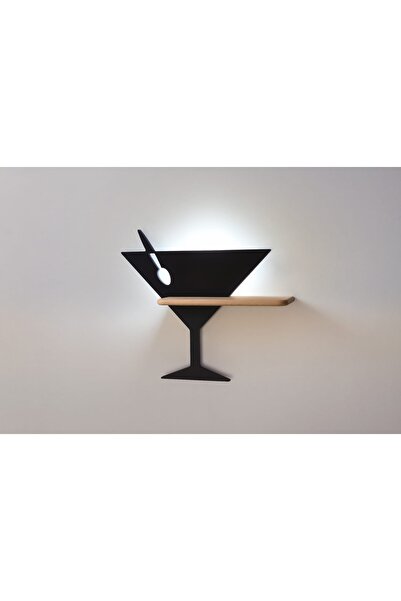 NO BRAND Lampă de perete mică 4W LED 4000K IQ KIDS Negru