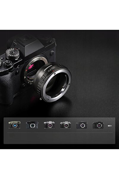 NEEWER Adaptor de obiectiv MD-FX pentru cameră cu montură Fuji, inel de adaptare