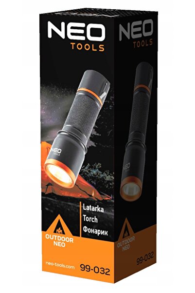 NEO Tools Lanterna cu baterii 3xAA, LED COB