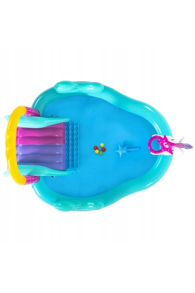 BESTWAY Parc acvatic pentru copii, piscină gonflabilă, tobogan cu fântână + j...
