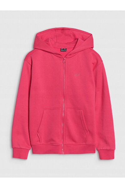 4F cardigan pentru fete 4FJWSS25TSWSF1853 roz