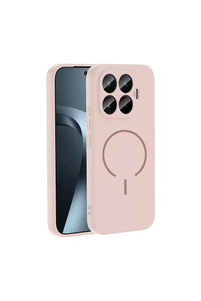 Pazarplus Xiaomi 17t Case Magsafe Supported Soft Silicone with Camera Protection