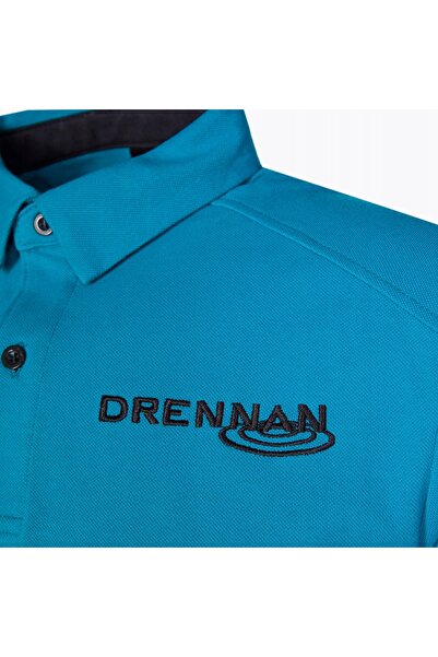 NO BRAND Tricou de pescuit Drennan Aqua Polo, albastru, mărimea S