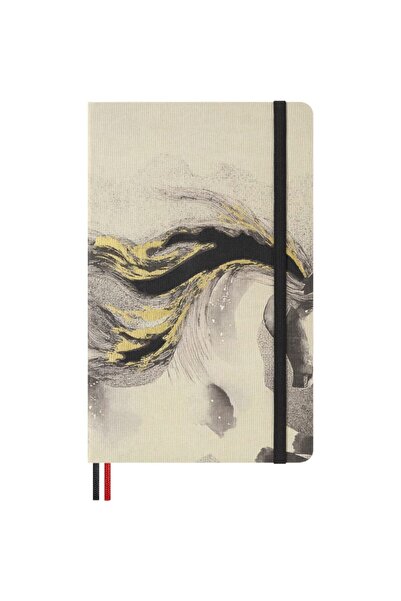 Moleskine Chinese New Year Fire Horse Calligraphy Lined Notebook 13X21 cm Har...