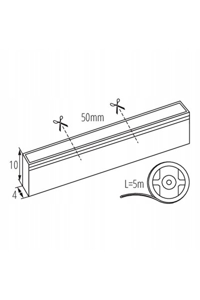 KANLUX Bandă LED NEON LED12W/M IP65-WW
