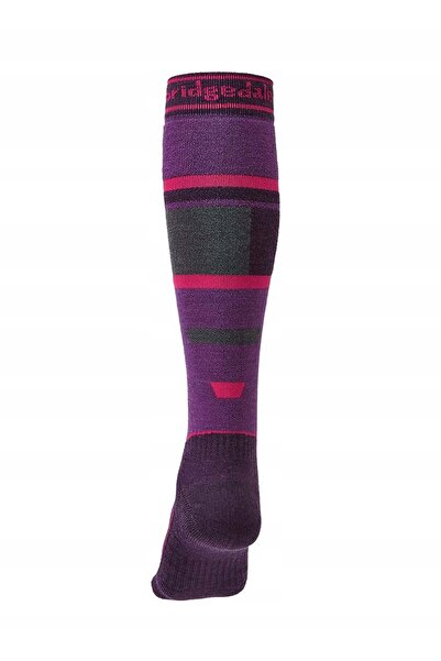 NO BRAND Șosete de schi Bridgedale Ski Mountain Junior Merino P – violet 31-33