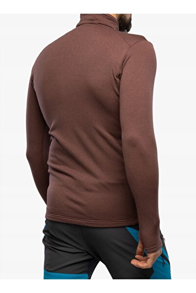 NO BRAND Hanorac cu fermoar Direct Alpine Mallet - culoarea lemnului de trand...