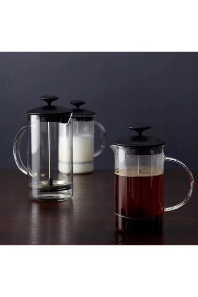 NO BRAND LEONARDO 0.6l tamper de cafea cu piston CAFFE PER ME